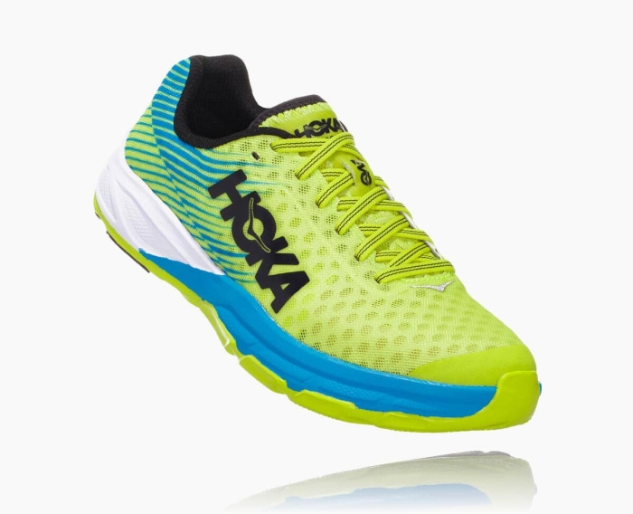 Hoka Løpesko Asfalt Tilbud - HOKA ONE ONE EVO Carbon Rocket Herre Citrus [NO-98CRUV]